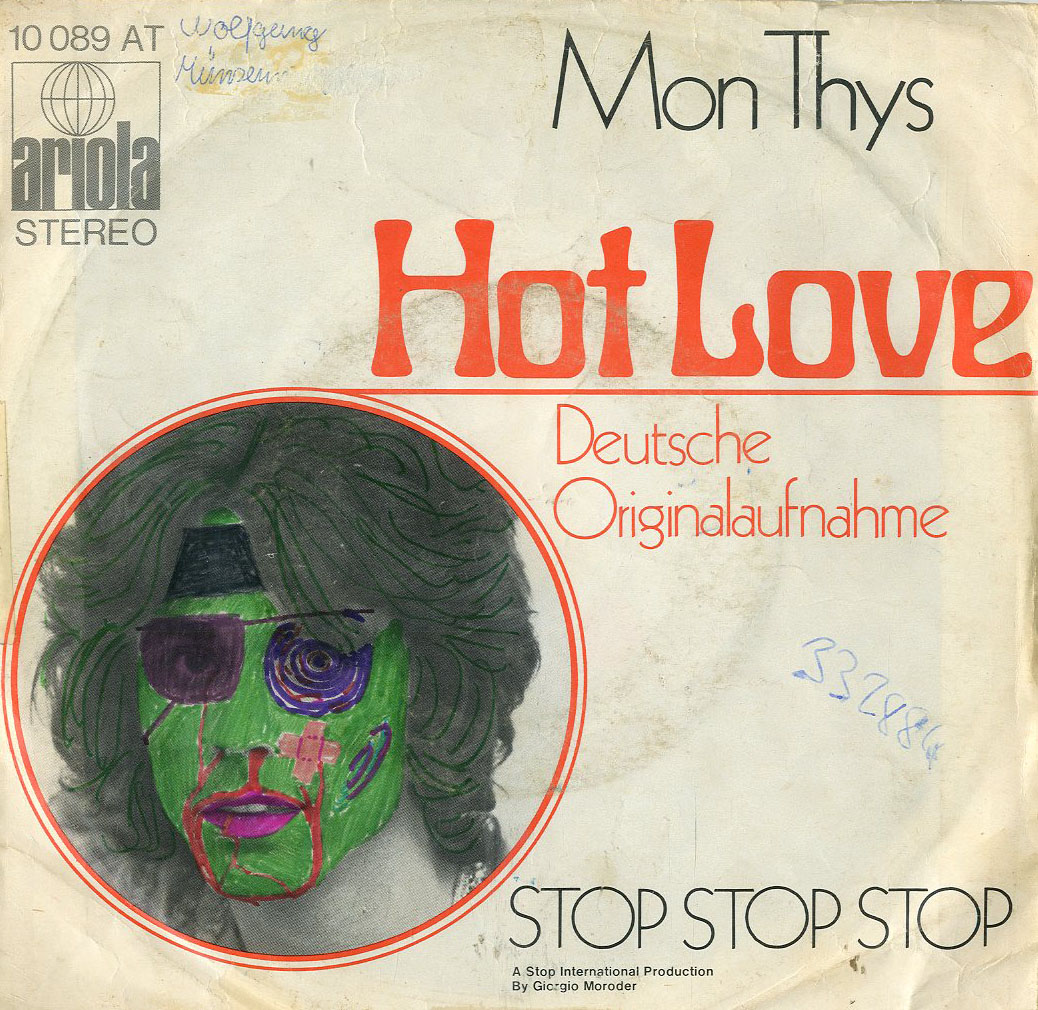 Albumcover Mon Thys - Hot Love / Stop stop stop