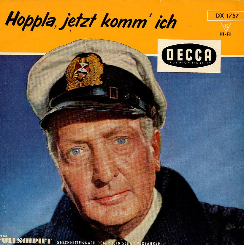 Albumcover Hans Albers - Hoppla  jetzt komm ich (EP) NUR COVER