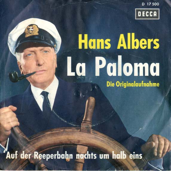 Albumcover Hans Albers - La Paloma /Auf der Reeperbahn nachts um halb eins