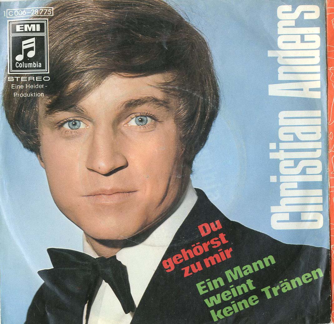 Albumcover Christian Anders - Du gehörst zu mir / Ein Mann weint keine Tränen