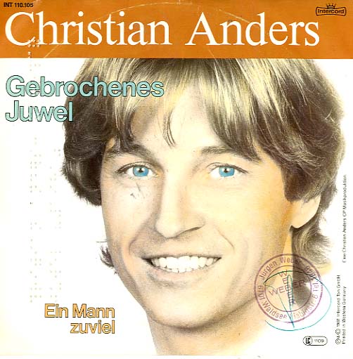 Albumcover Christian Anders - Gebrochenes Juwel / Ein Mann zuviel