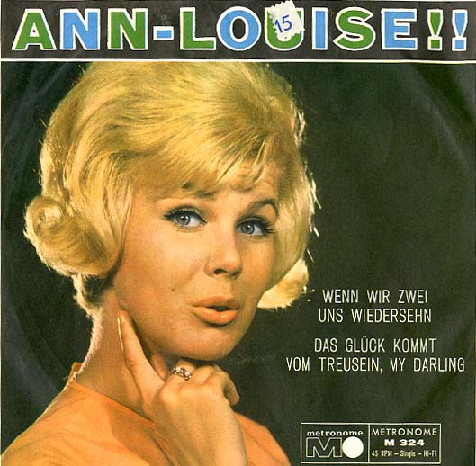 Albumcover Ann-Louise Hanson - Wenn wir zwei uns wiedersehn / Das Glück kommt vom Treusein My Darling