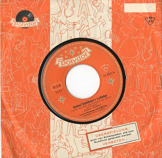 Albumcover Gabriele (Susi Ball) - mit Louis Armstrong: Onkel Satchmo´s Lullaby / Mit den Montecarlos:  Glocken der Nacht