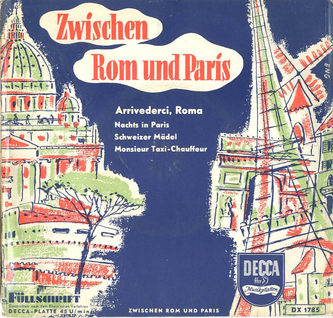 Albumcover Lys Assia - Zwischen Rom und Paris