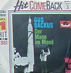 Albumcover Gus Backus - Der Mann im Mond / Was ist los