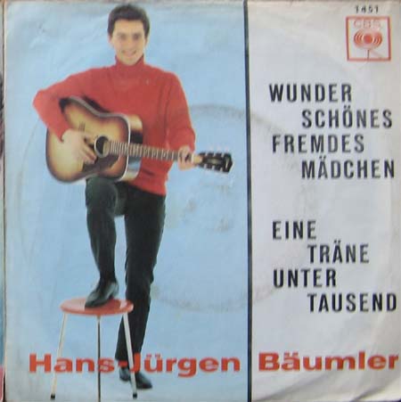 Albumcover Hans-Jürgen Bäumler - Wunderschoenes fremdes Maedchen / Eine Traene unter Tausend