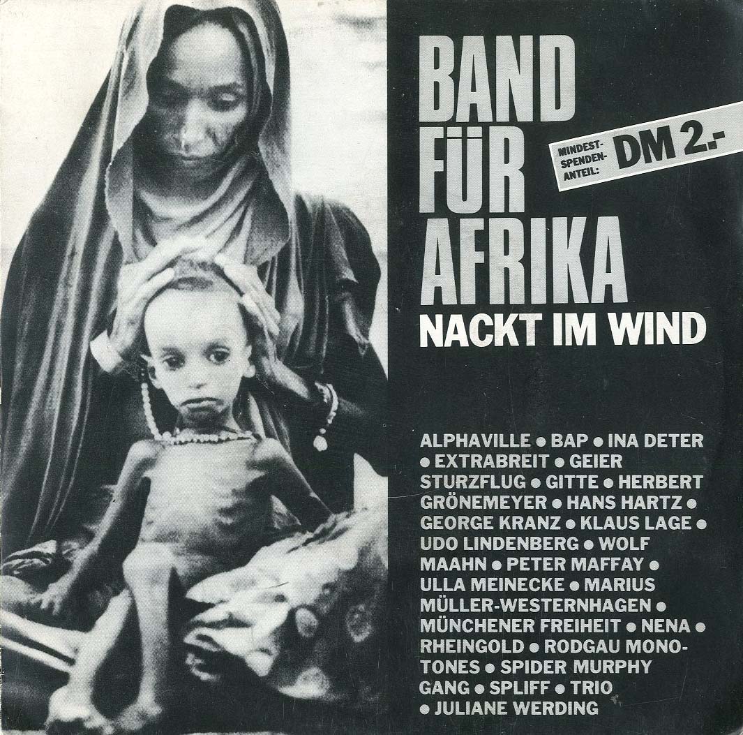 Albumcover Band für Afrika - Nackt im Wind 