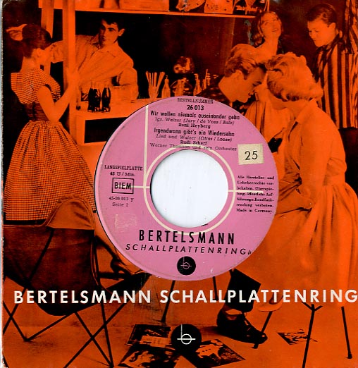 Albumcover Bertelsmann Schallplattenring - Bestellnummer 26013
