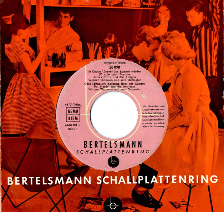 Albumcover Bertelsmann Schallplattenring - Bestellnummer 26098
