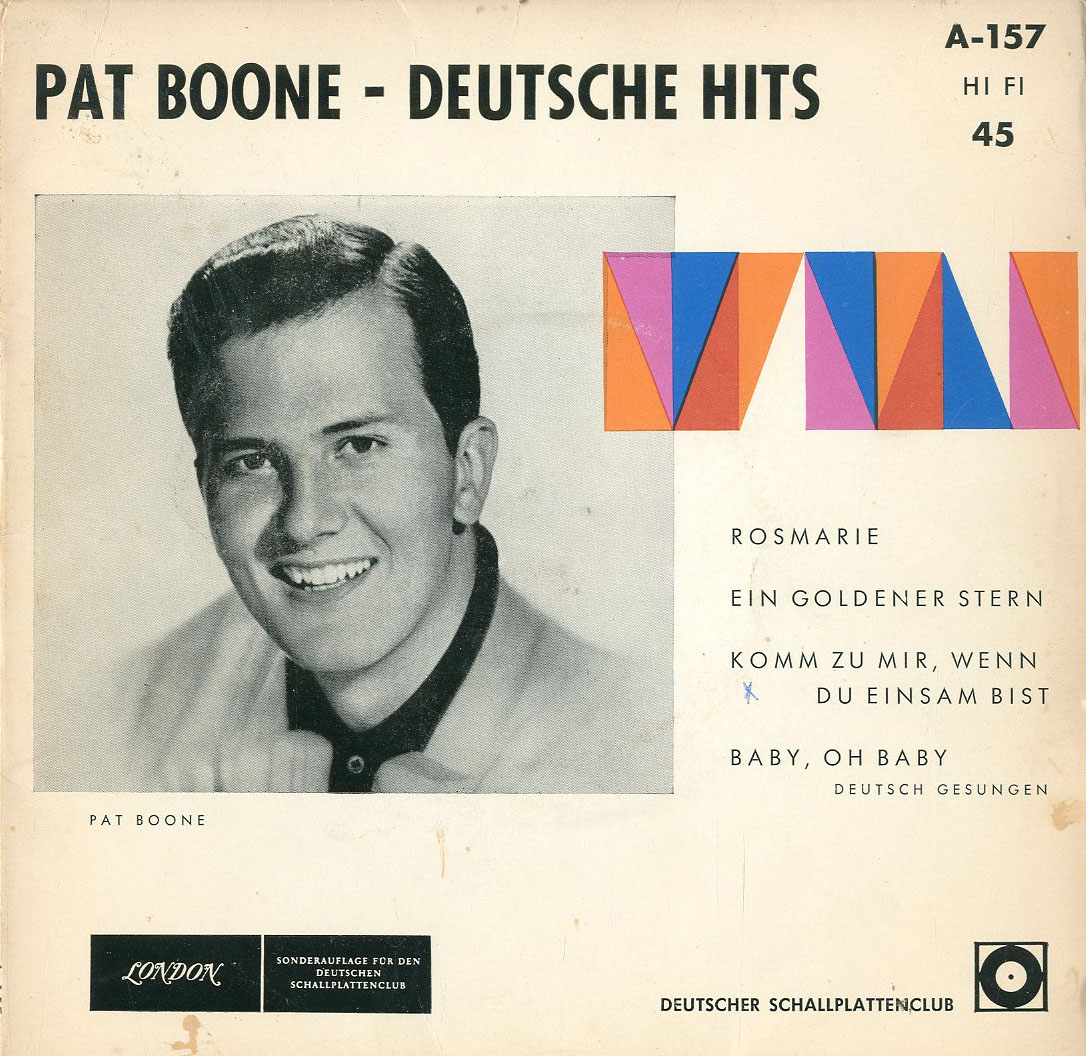 Albumcover Pat Boone - Deutsche Hits