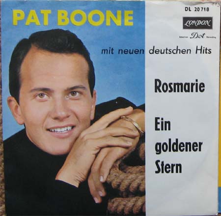 Albumcover Pat Boone - Rosemarie / Ein goldener Stern