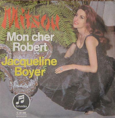 Albumcover Jacqueline Boyer - Mitsou / Mon cher Robert