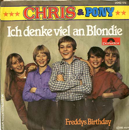 Albumcover Chris & Pony - Ich denke viel an Blonide / Freddys Birthday