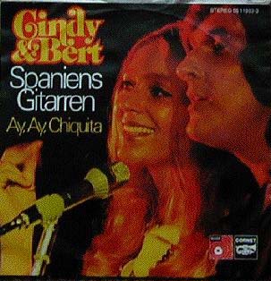 Albumcover Cindy und Bert - Spaniens Gitarren / Ay Ay Chiquita (NUR CPVER)