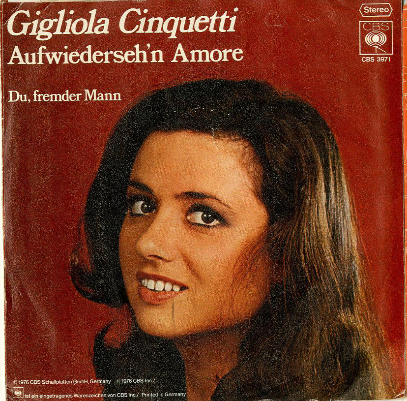 Albumcover Gigliola Cinquetti - Aufwiedersehn Amore / Du fremder Mann