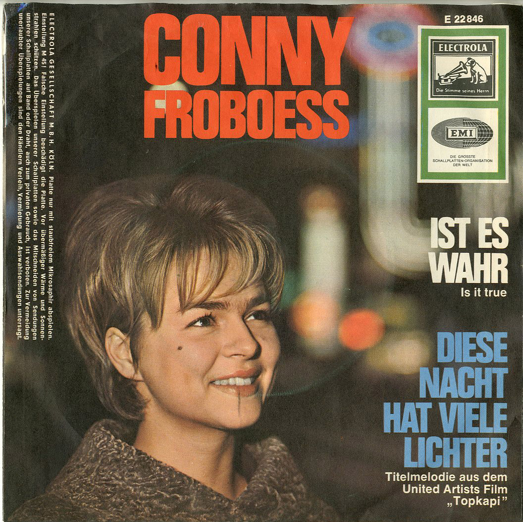 Albumcover Conny Froboess - Ist es wahr (Is It True) / Diese Nacht hat viele Lichter* 
