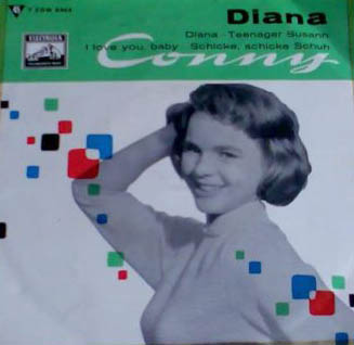 Albumcover Conny Froboess - Diana (EP)