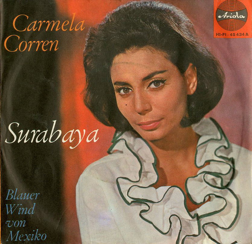 Albumcover Carmela Corren - Surabaya / Blauer Wind von Mexico