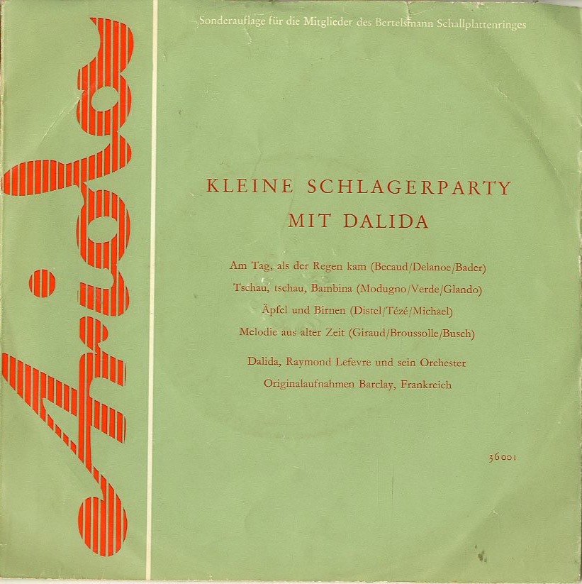 Albumcover Dalida - Kleine Schlagerparty mit Dalida