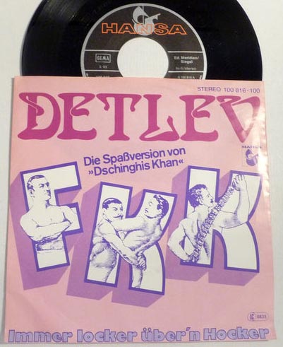 Albumcover Detlev - FKK (Spaßversion von Dschinghis Khan) / Immer locker über´n Hocker