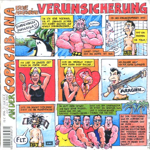 Albumcover Erste Allgemeine Verunsicherung (EAV) - An der Copacabana / Küss die Hand ÖSV