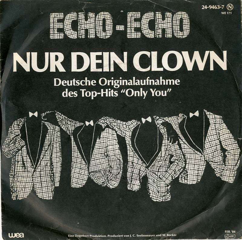 Albumcover Echo-Echo - Nur Dein Clown (Only You) / Gertrud das Mammut