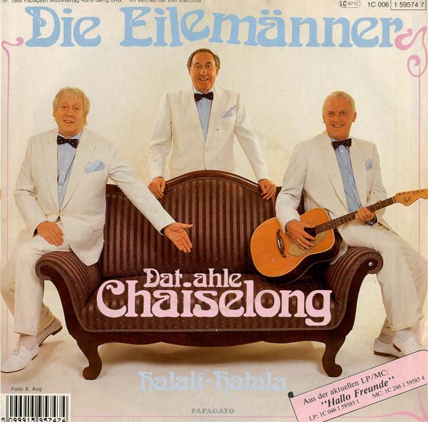 Albumcover Das Eilemann Trio - Dat ahle Chaiselong / Halali Halala