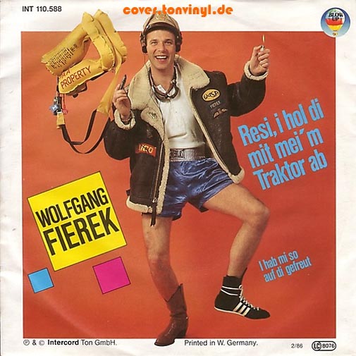 Albumcover Wolfgan Fierek - Resi i hol di mit meim Traktor ab / I hab mi so auf di gefreut