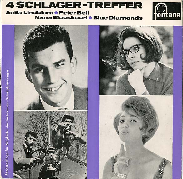 Albumcover Fontana Sampler - 4 Schlager-Treffer (EP)