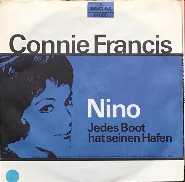 Albumcover Connie Francis - Nino / Jedes Boot hat seinen Hafen
