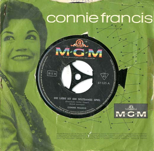 Albumcover Connie Francis - Die Liebe ist ein seltsames Spiel / Robot Man