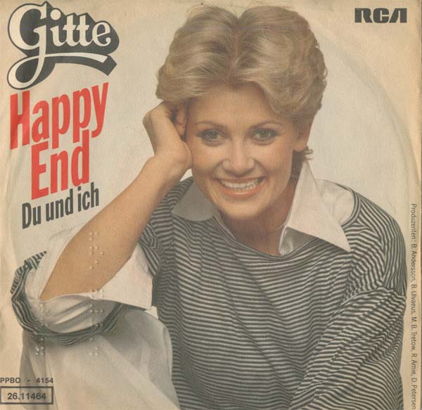 Albumcover Gitte - Happy End / Du und ich