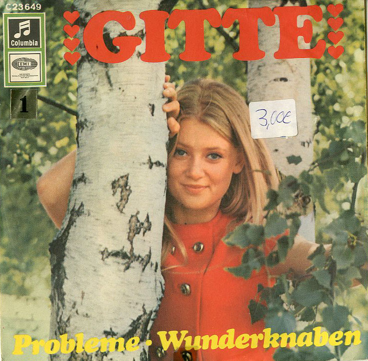 Albumcover Gitte - Probleme / Wunderknaben