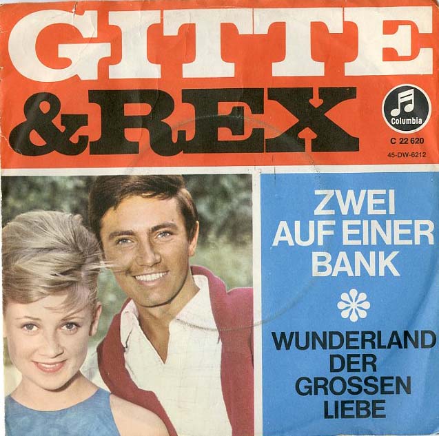 Albumcover Gitte und Rex Gildo - Zwei auf einer Bank / Wunderland der großen Liebe