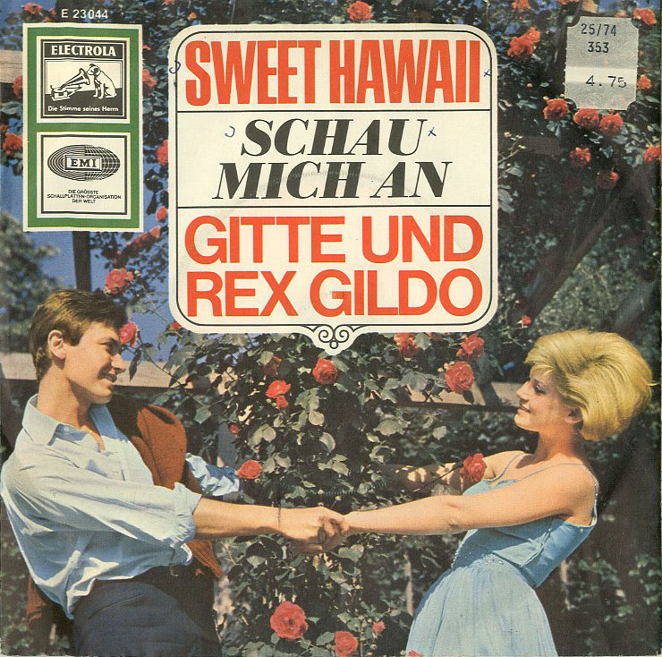 Albumcover Gitte und Rex Gildo - Sweet Hawaii / Schau mich an