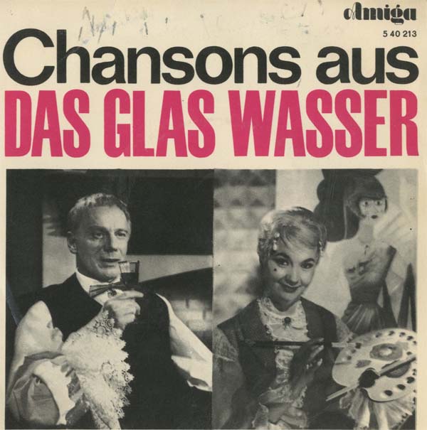 Albumcover Das Glas Wasser - Chansons aus Das Glas Wasser 