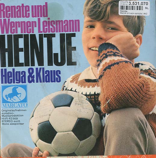 Albumcover Marcato Sampler - Heintje plus Renate und Werner Leismann sowie Helga & Klaus (EP)