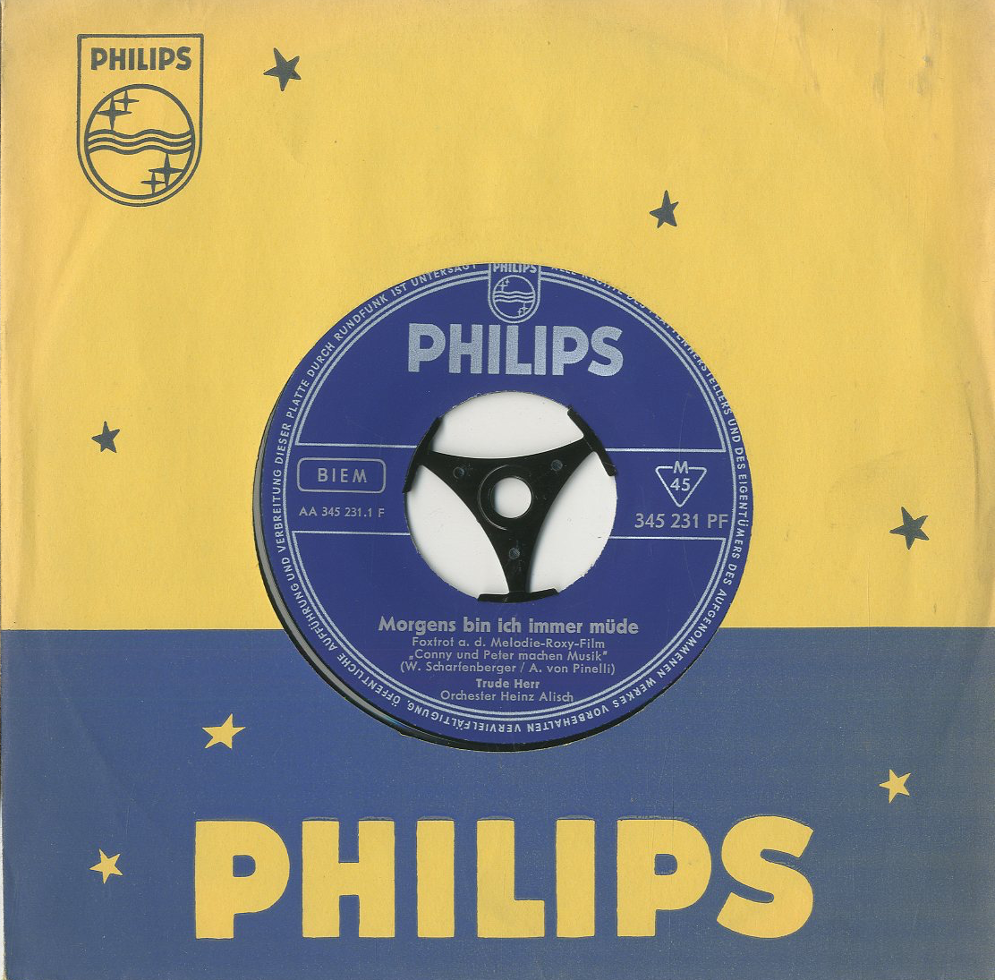 Albumcover Trude Herr - Morgens bin ich immer müde / So schön wie du