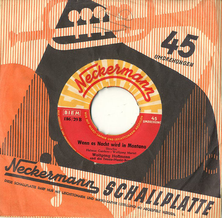 Albumcover Wolfgang Hoffmann - Wenn die Sonne scheint in Texas (Yellow Rose) / Wenn es Nacht wird in Montana