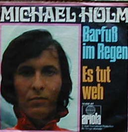 Albumcover Michael Holm - Barfuß im Regen / Es tut weh