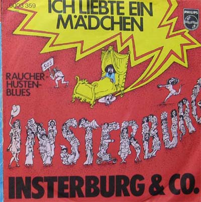 Albumcover Insterburg & Co - Ich liebte ein Mädchen / Raucherhusten - Blues