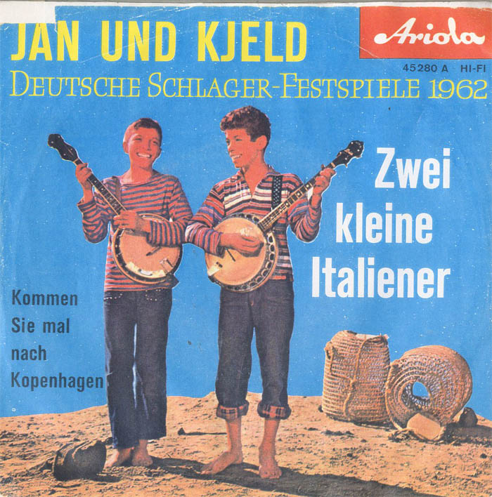 Albumcover Jan & Kjeld - Zwei kleine Italiener /Kommen Sie mal nach Kopenhagen