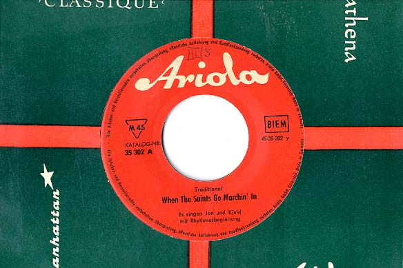 Albumcover Jan & Kjeld - Tiger Rag / When The Saints Go Marching In 