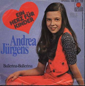 Albumcover Andrea Jürgens - Ein Herz für Kinder / Ballerina -Ballerina