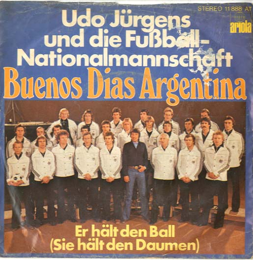 Albumcover Udo Jürgens - Buenos Dias Argentina / Er hält den Ball (Sie hält die Daumen) 