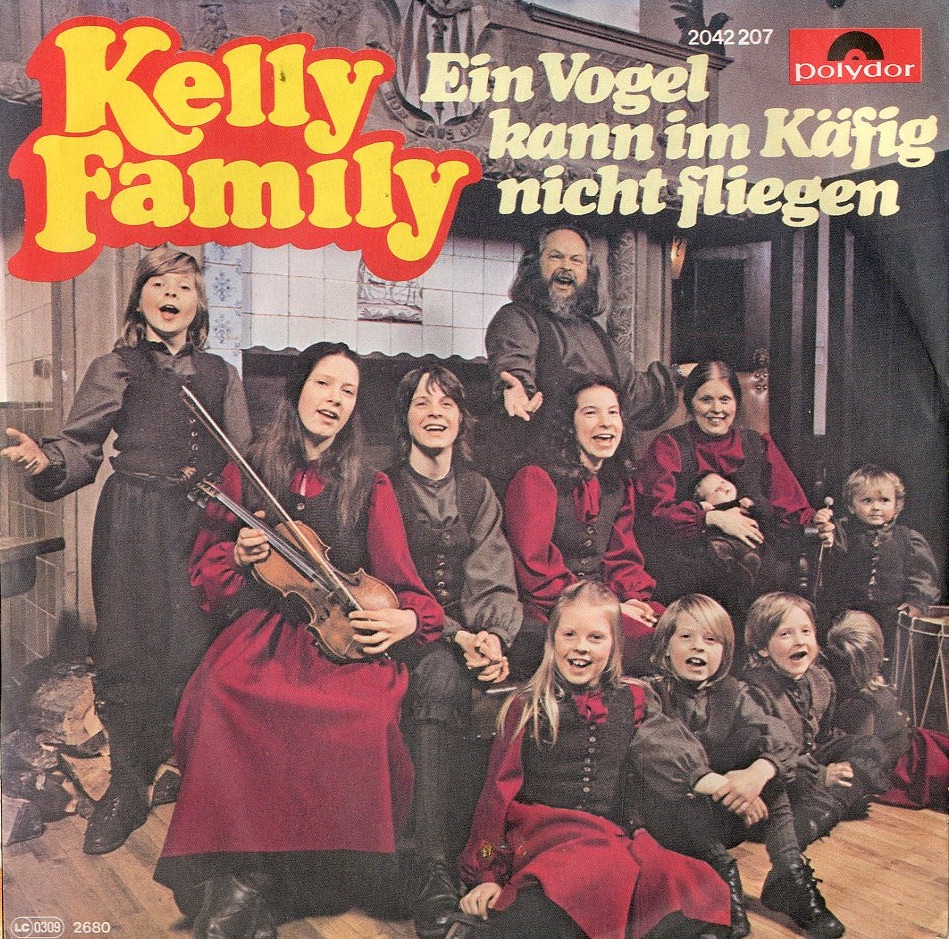 Albumcover Kelly Family - Ein Vogel kann im Käfig nicht fliegen / Alle Kinder brauchen Freunde (Child)