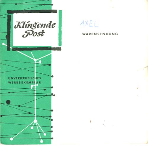 Albumcover Klingende Post - Klingende Post 1965/I