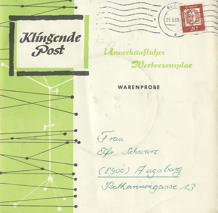 Albumcover Klingende Post - Klingende Post 1963/I