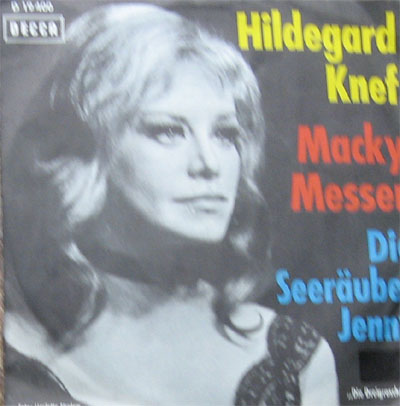 Albumcover Hildegard Knef - Macky Messer / Seeräuberjenny