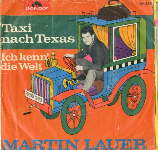 Albumcover Martin Lauer - Taxi nach Texas / Ich kenn die Welt
